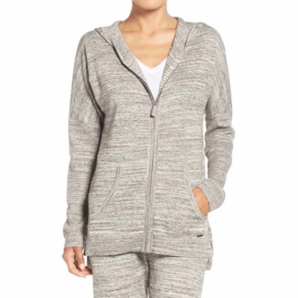 UGG Willa Front Zip Space Dye Hoodie | Size Large